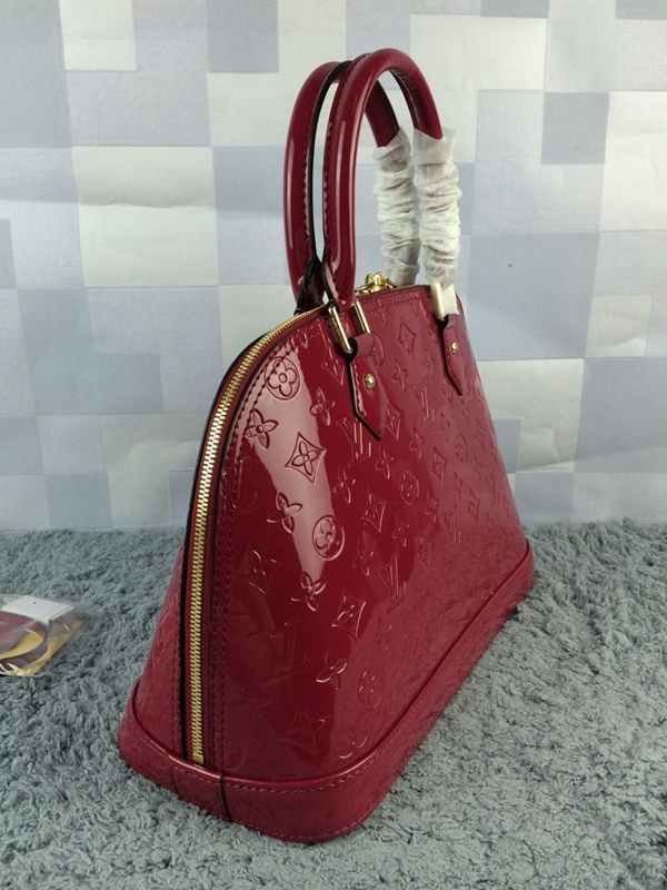 ルイヴィトンバッグ側面デザイン